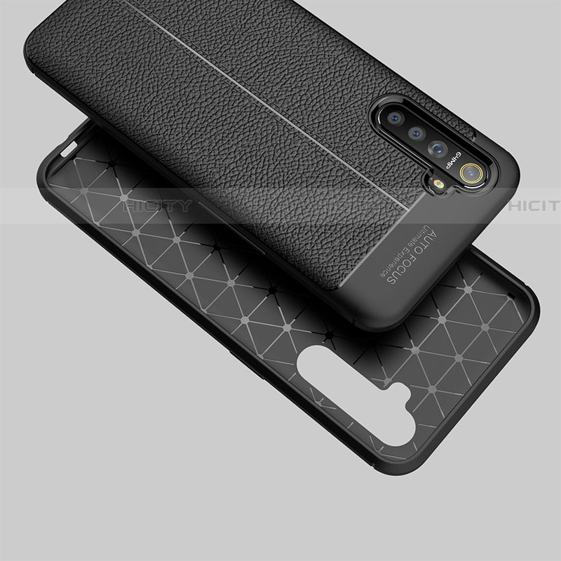 Custodia Silicone Morbida In Pelle Cover S02 per Realme XT