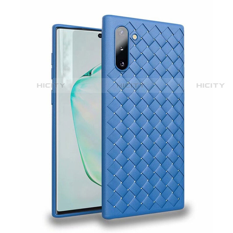 Custodia Silicone Morbida In Pelle Cover S02 per Samsung Galaxy Note 10 5G