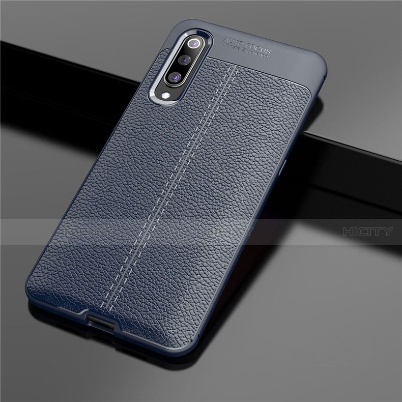 Custodia Silicone Morbida In Pelle Cover S02 per Xiaomi Mi 9 Lite