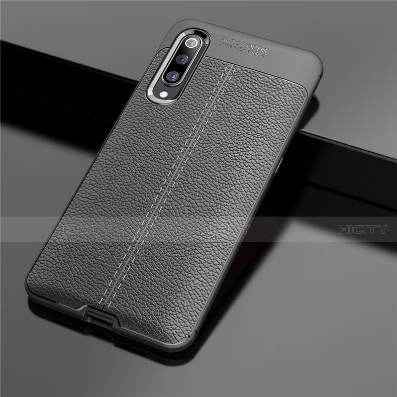 Custodia Silicone Morbida In Pelle Cover S02 per Xiaomi Mi 9 Pro