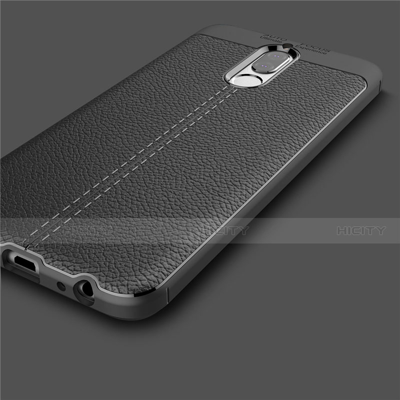 Custodia Silicone Morbida In Pelle Cover S03 per Huawei Mate 10 Lite