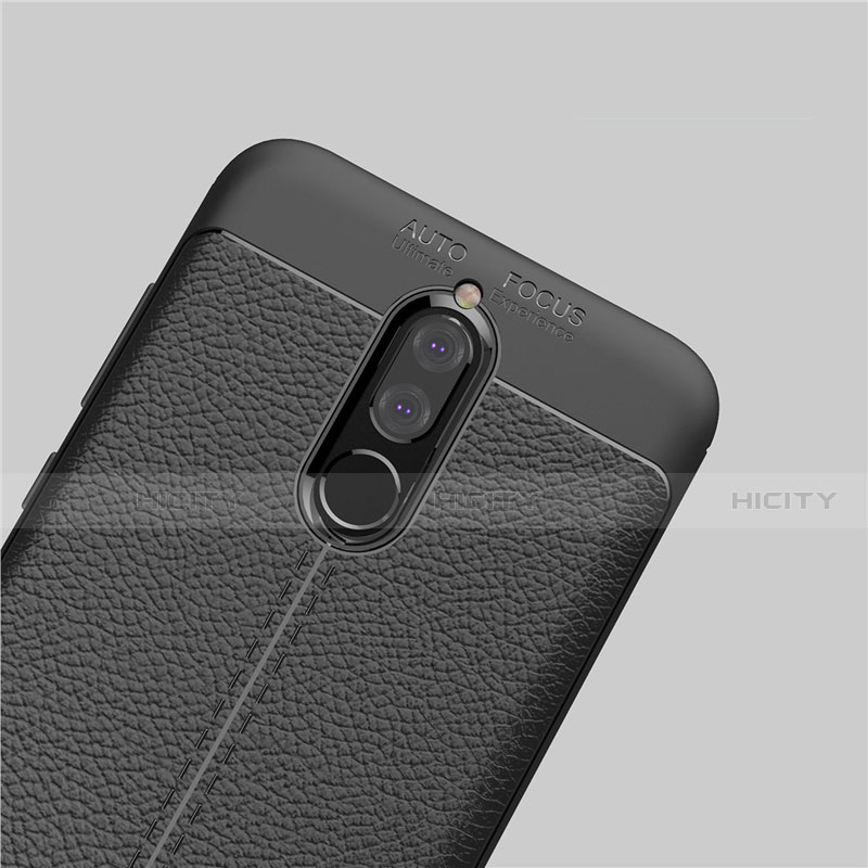 Custodia Silicone Morbida In Pelle Cover S03 per Huawei Mate 10 Lite