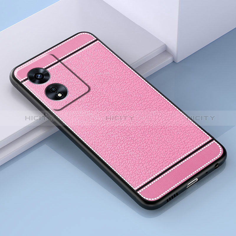 Custodia Silicone Morbida In Pelle Cover S03 per Oppo A97 5G