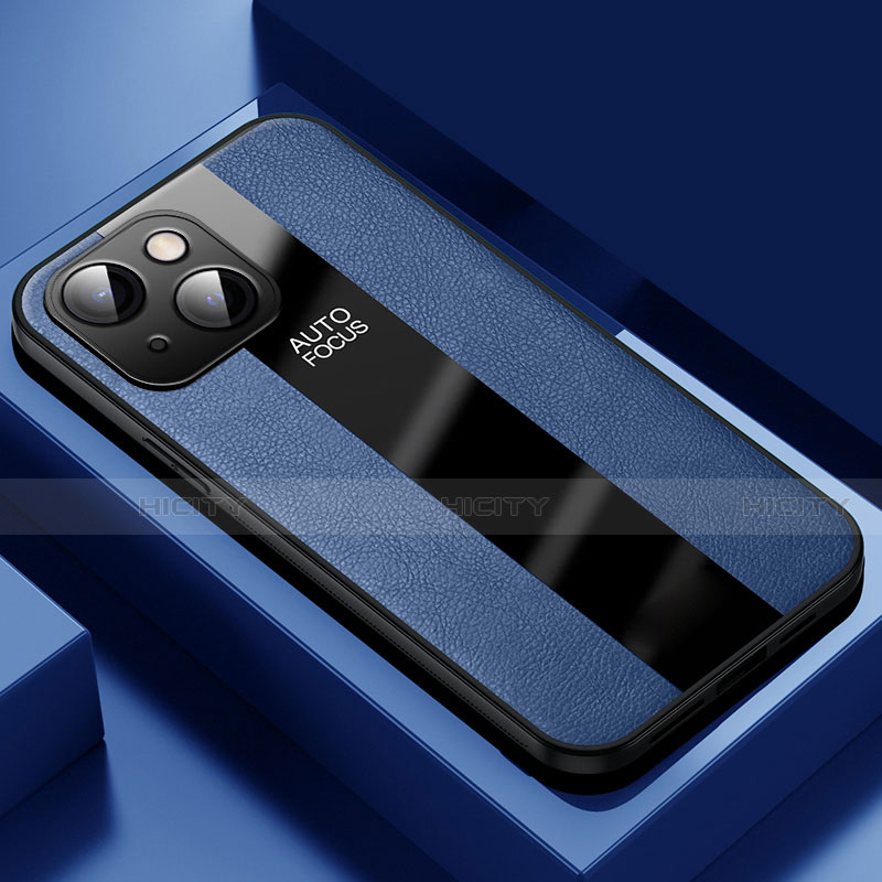 Custodia Silicone Morbida In Pelle Cover S04 per Apple iPhone 13 Mini