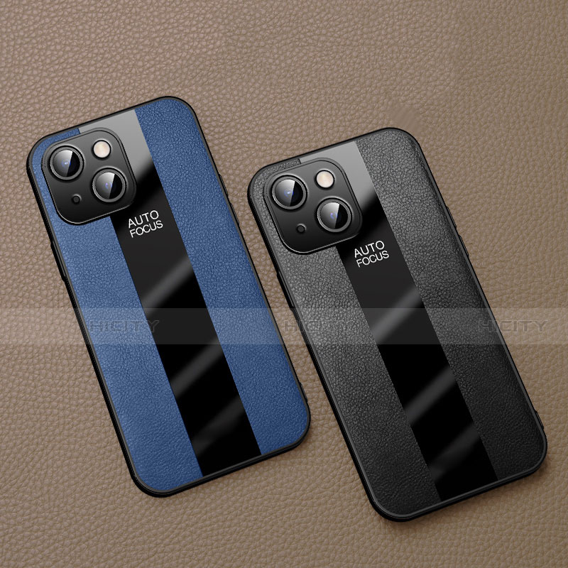 Custodia Silicone Morbida In Pelle Cover S04 per Apple iPhone 13 Mini