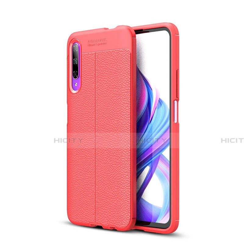 Custodia Silicone Morbida In Pelle Cover S04 per Huawei Honor 9X Pro