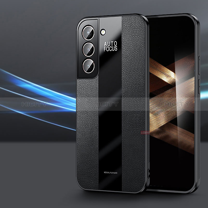 Custodia Silicone Morbida In Pelle Cover S07 per Samsung Galaxy S24 Plus 5G