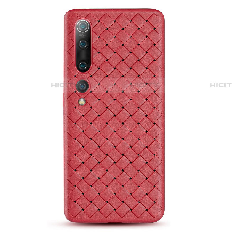 Custodia Silicone Morbida In Pelle Cover S07 per Xiaomi Mi 10