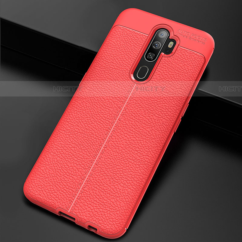 Custodia Silicone Morbida In Pelle Cover S08 per Oppo A5 (2020)