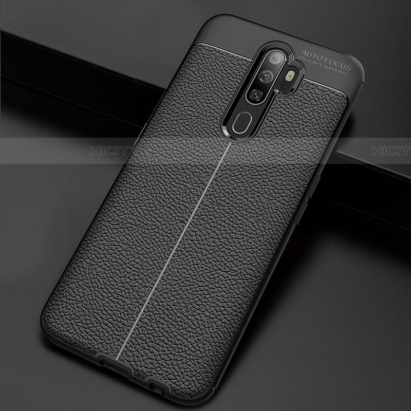 Custodia Silicone Morbida In Pelle Cover S08 per Oppo A9 (2020)