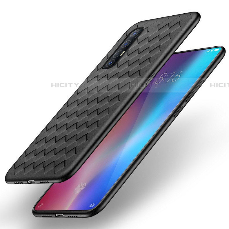 Custodia Silicone Morbida In Pelle Cover S08 per Oppo Find X2 Neo