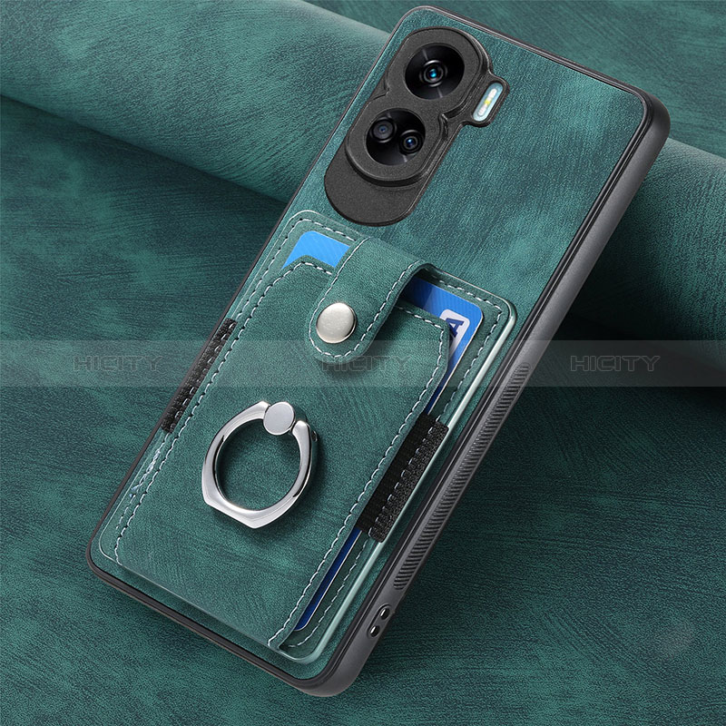 Custodia Silicone Morbida In Pelle Cover SD1 per Huawei Honor 90 Lite 5G