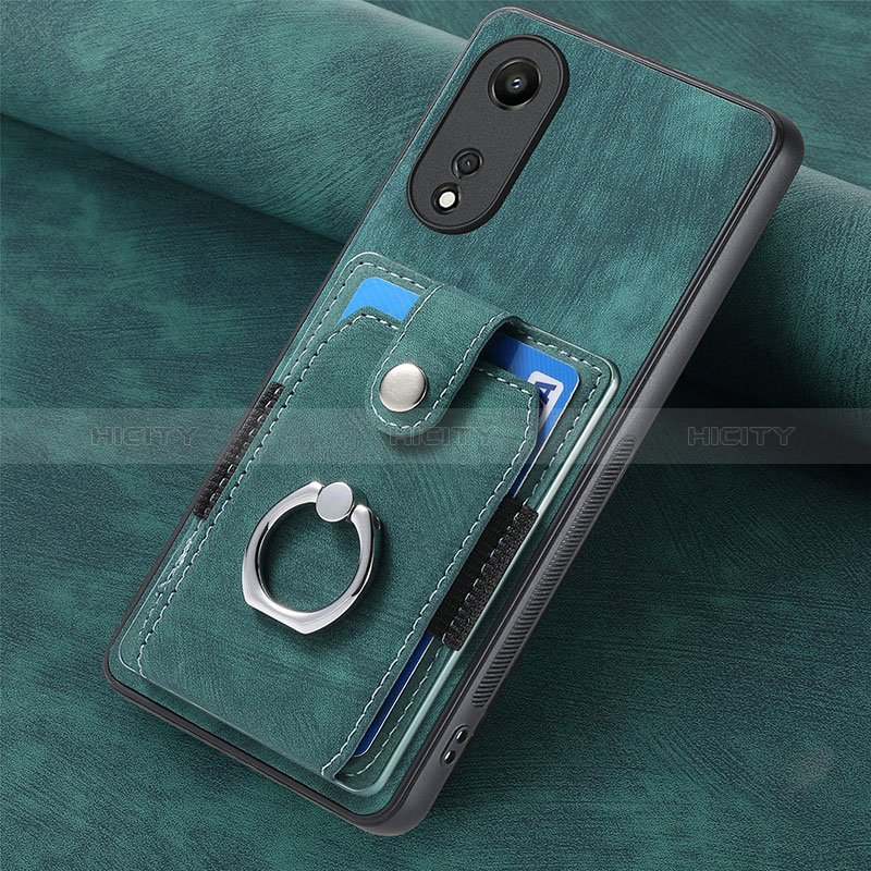 Custodia Silicone Morbida In Pelle Cover SD1 per Oppo A58 5G