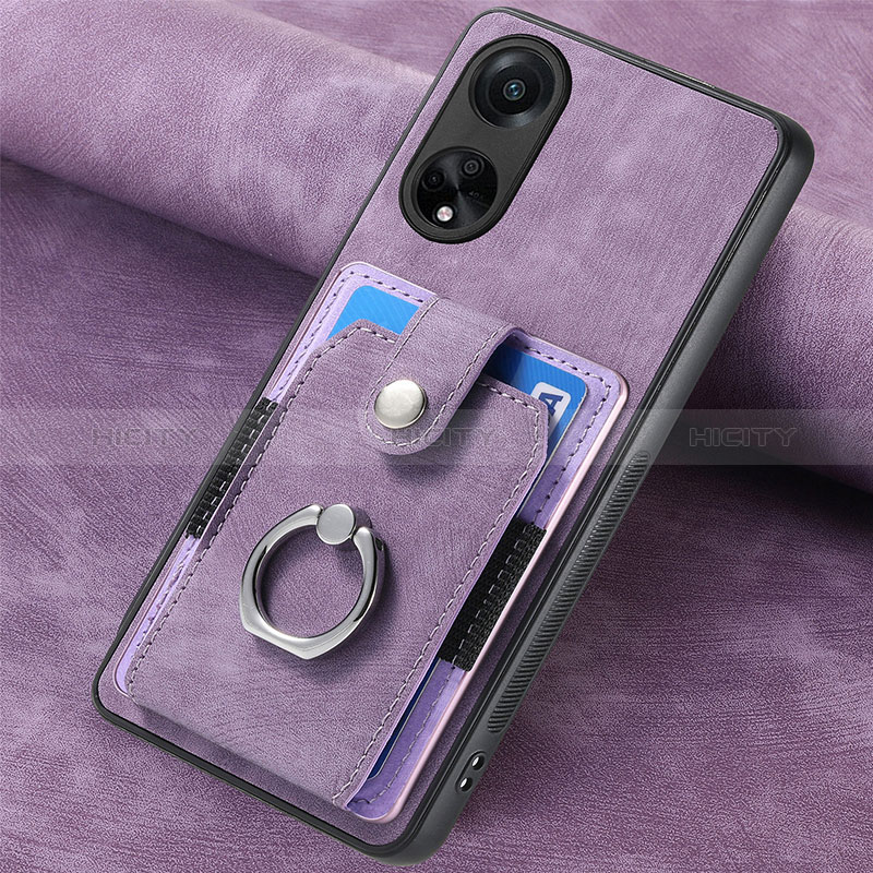 Custodia Silicone Morbida In Pelle Cover SD1 per Oppo A98 5G