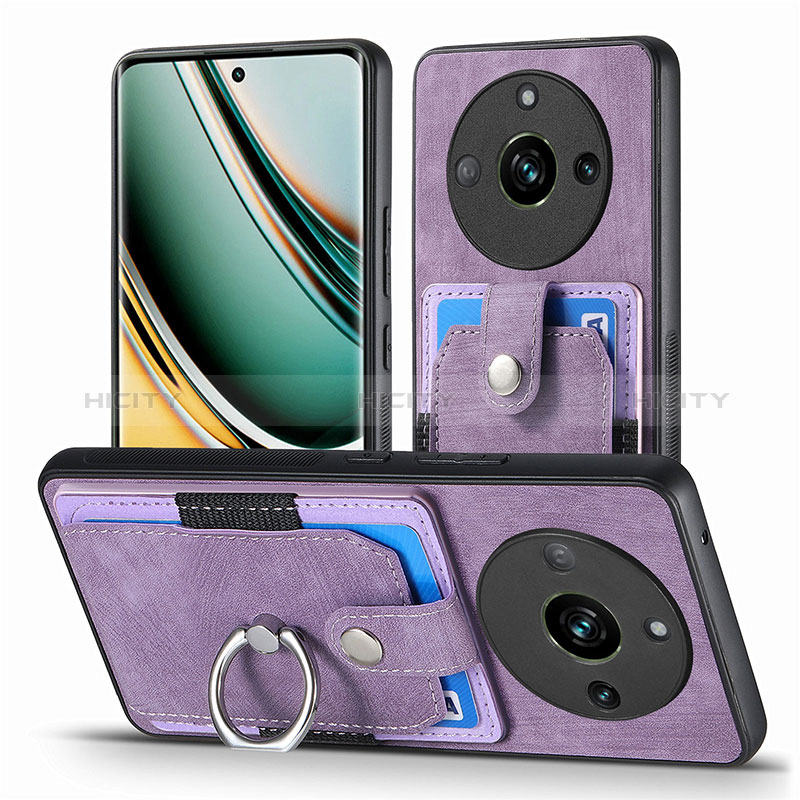 Custodia Silicone Morbida In Pelle Cover SD1 per Realme 11 Pro+ Plus 5G