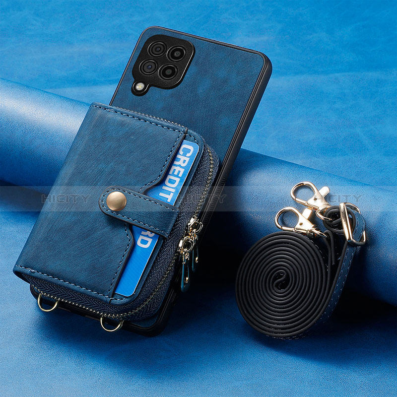 Custodia Silicone Morbida In Pelle Cover SD1 per Samsung Galaxy F12