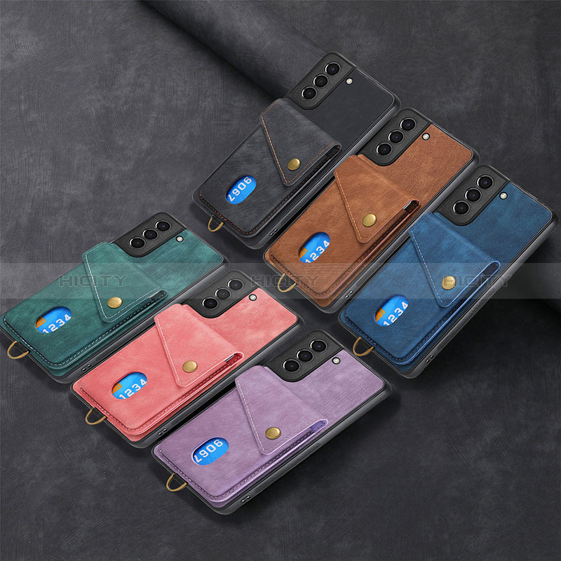 Custodia Silicone Morbida In Pelle Cover SD1 per Samsung Galaxy S23 Plus 5G