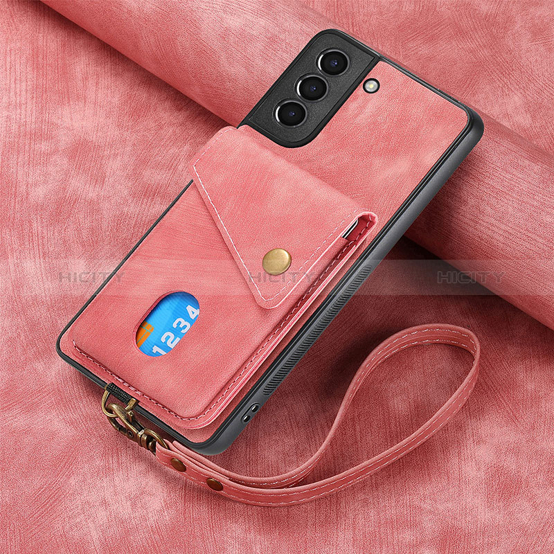 Custodia Silicone Morbida In Pelle Cover SD1 per Samsung Galaxy S24 5G