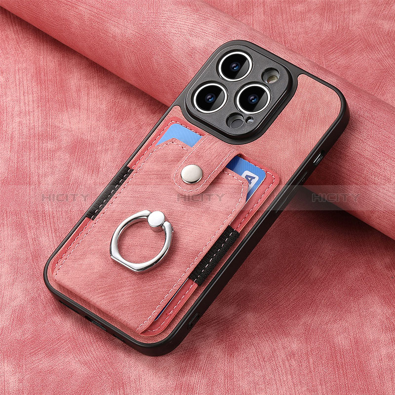 Custodia Silicone Morbida In Pelle Cover SD11 per Apple iPhone 13 Pro