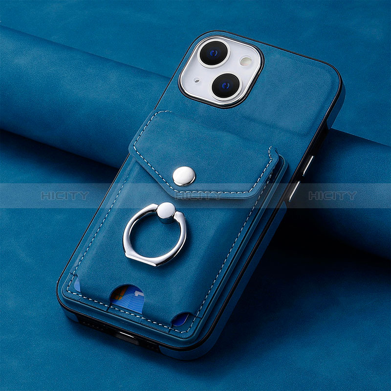 Custodia Silicone Morbida In Pelle Cover SD15 per Apple iPhone 13