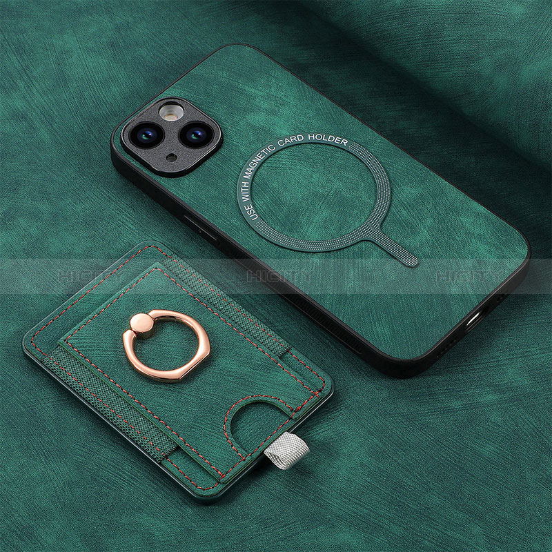 Custodia Silicone Morbida In Pelle Cover SD18 per Apple iPhone 14 Pro Max