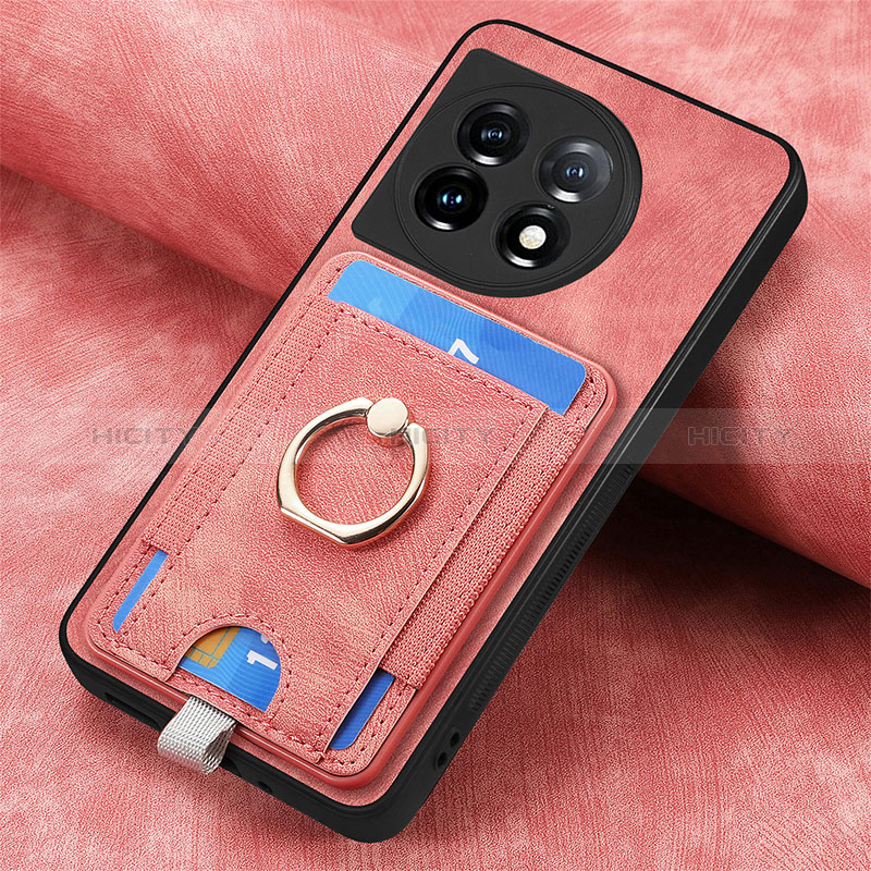 Custodia Silicone Morbida In Pelle Cover SD2 per OnePlus 11 5G