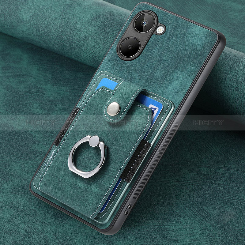 Custodia Silicone Morbida In Pelle Cover SD2 per Realme 10 4G