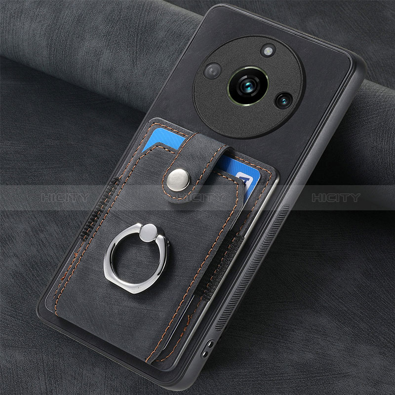 Custodia Silicone Morbida In Pelle Cover SD2 per Realme 11 Pro+ Plus 5G