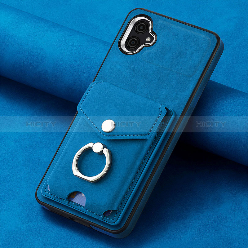 Custodia Silicone Morbida In Pelle Cover SD2 per Samsung Galaxy A04 4G