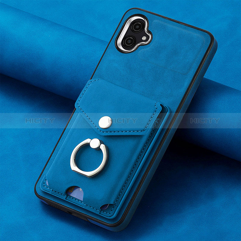 Custodia Silicone Morbida In Pelle Cover SD2 per Samsung Galaxy M04