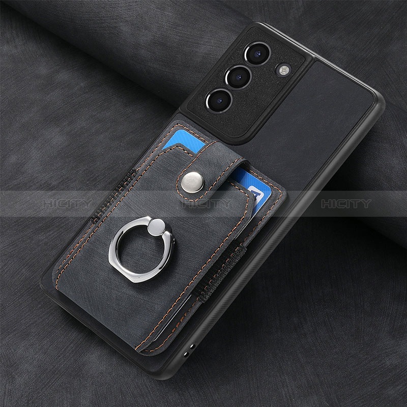 Custodia Silicone Morbida In Pelle Cover SD2 per Samsung Galaxy S21 FE 5G