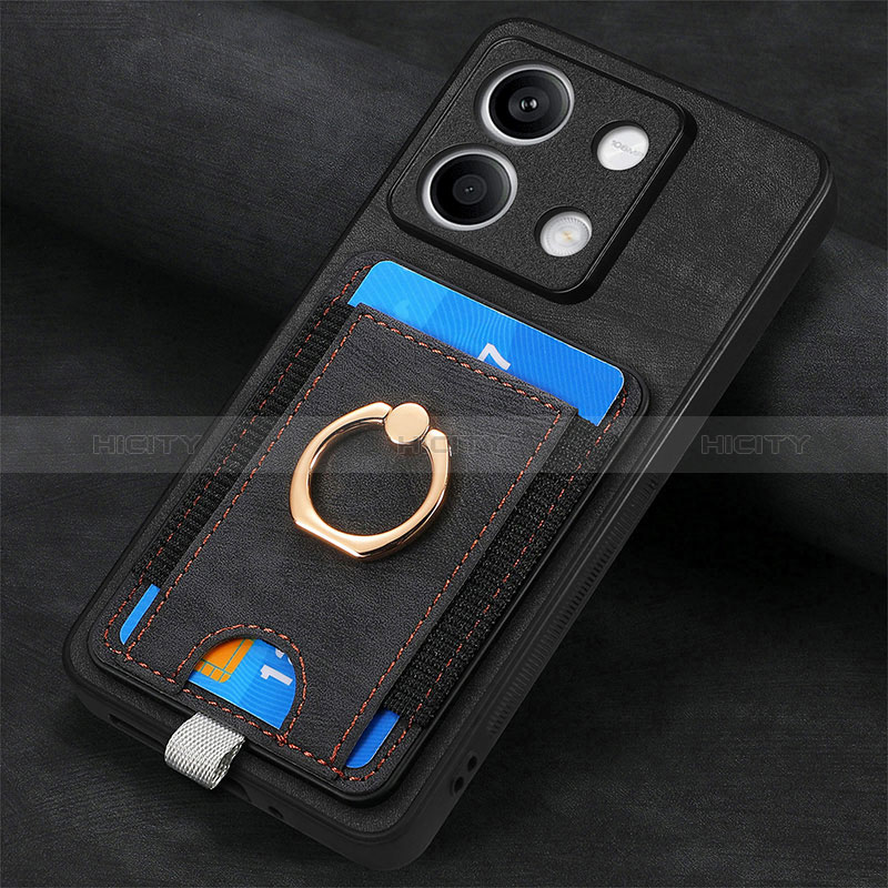 Custodia Silicone Morbida In Pelle Cover SD2 per Xiaomi Redmi Note 13 5G
