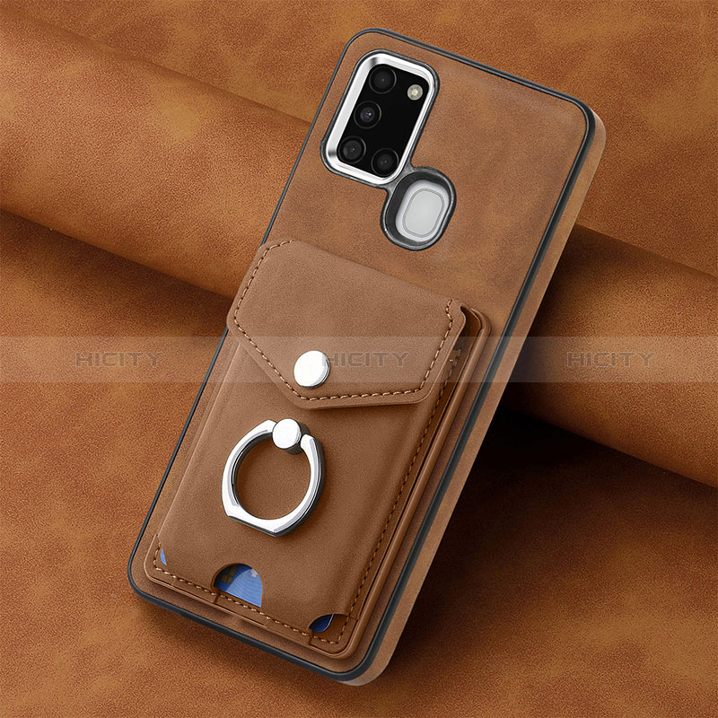 Custodia Silicone Morbida In Pelle Cover SD3 per Samsung Galaxy A21s