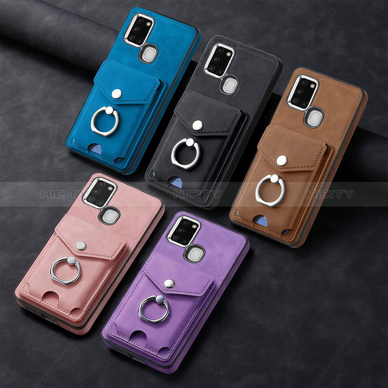 Custodia Silicone Morbida In Pelle Cover SD3 per Samsung Galaxy A21s