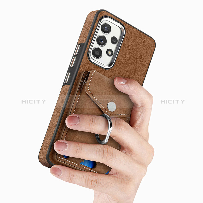 Custodia Silicone Morbida In Pelle Cover SD3 per Samsung Galaxy A32 5G