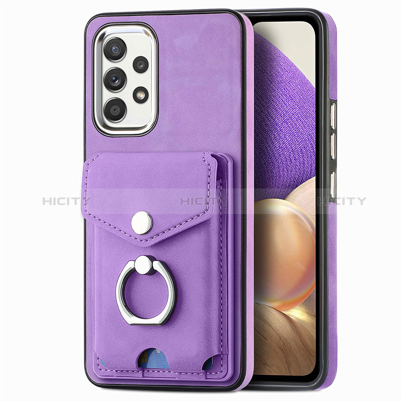 Custodia Silicone Morbida In Pelle Cover SD3 per Samsung Galaxy A32 5G