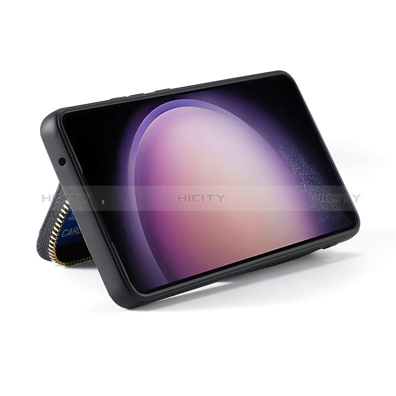 Custodia Silicone Morbida In Pelle Cover SD3 per Samsung Galaxy S23 5G