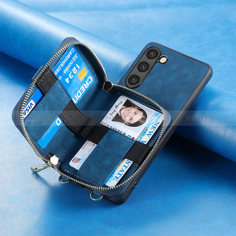Custodia Silicone Morbida In Pelle Cover SD3 per Samsung Galaxy S23 Plus 5G