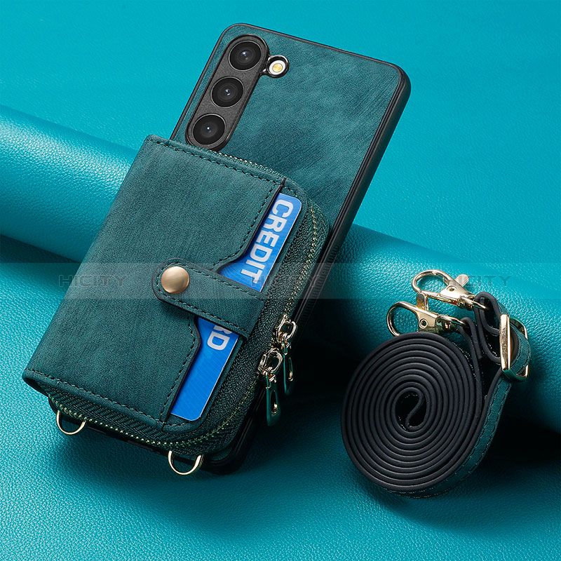 Custodia Silicone Morbida In Pelle Cover SD3 per Samsung Galaxy S24 Plus 5G