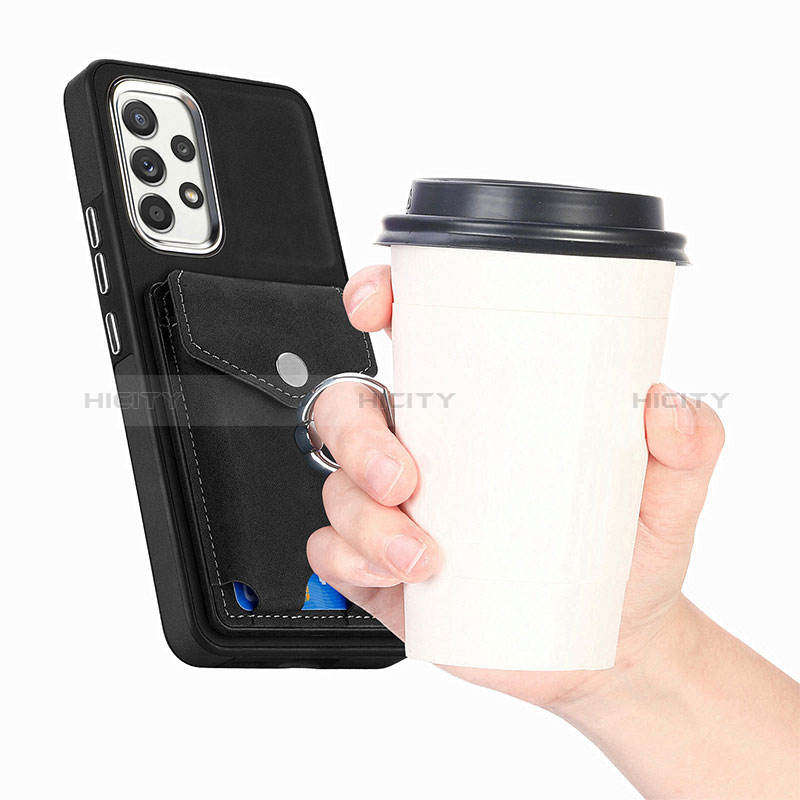 Custodia Silicone Morbida In Pelle Cover SD4 per Samsung Galaxy M32 5G