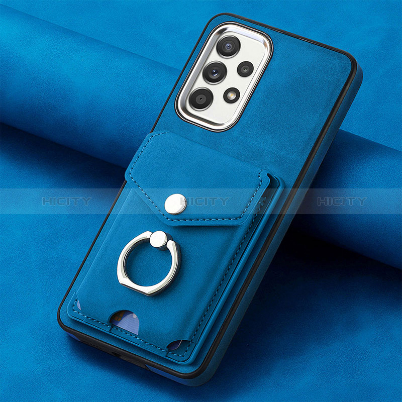 Custodia Silicone Morbida In Pelle Cover SD4 per Samsung Galaxy M32 5G