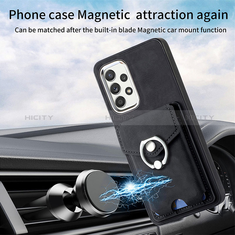 Custodia Silicone Morbida In Pelle Cover SD4 per Samsung Galaxy M32 5G