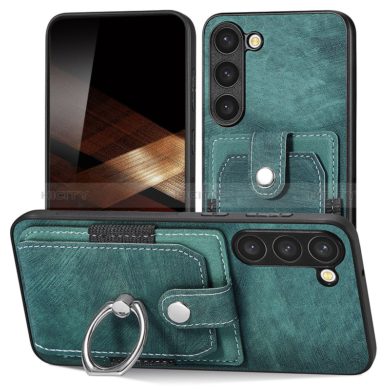 Custodia Silicone Morbida In Pelle Cover SD5 per Samsung Galaxy S24 Plus 5G