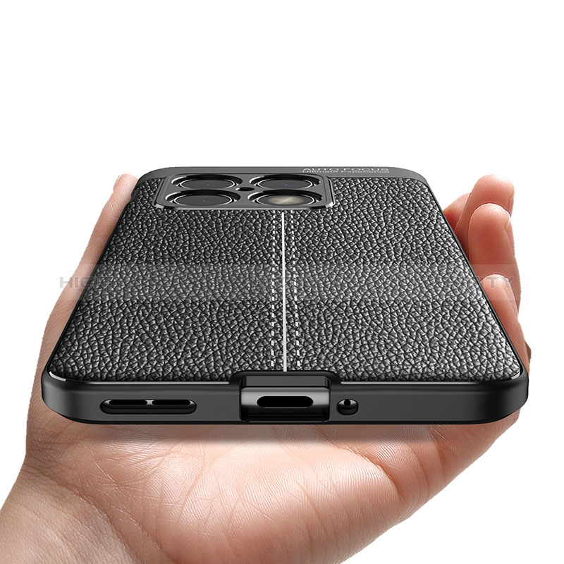 Custodia Silicone Morbida In Pelle Cover WL1 per OnePlus 10 Pro 5G