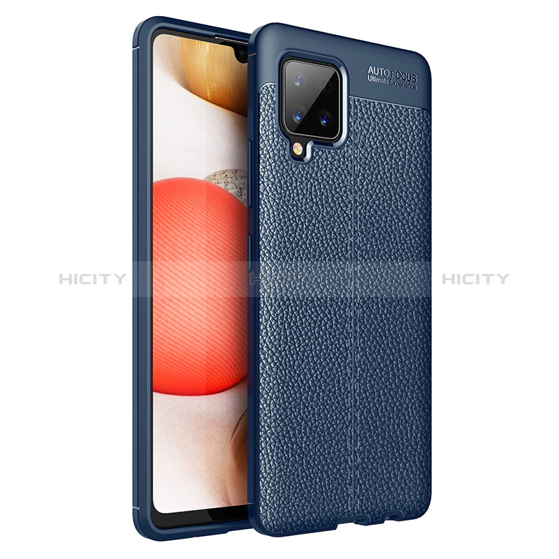 Custodia Silicone Morbida In Pelle Cover WL1 per Samsung Galaxy A42 5G