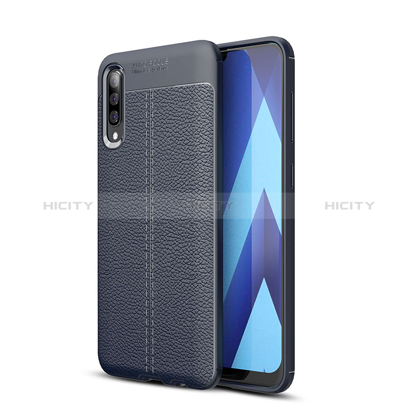 Custodia Silicone Morbida In Pelle Cover WL1 per Samsung Galaxy A70