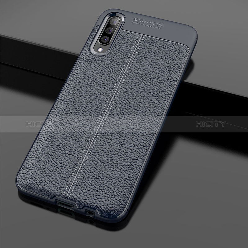 Custodia Silicone Morbida In Pelle Cover WL1 per Samsung Galaxy A70