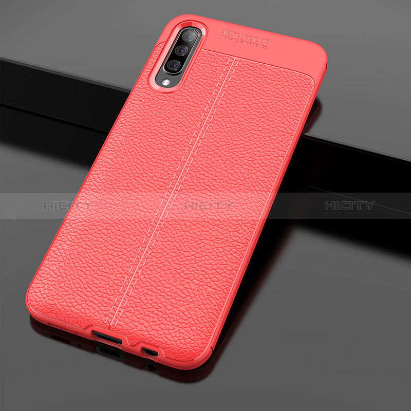 Custodia Silicone Morbida In Pelle Cover WL1 per Samsung Galaxy A70S