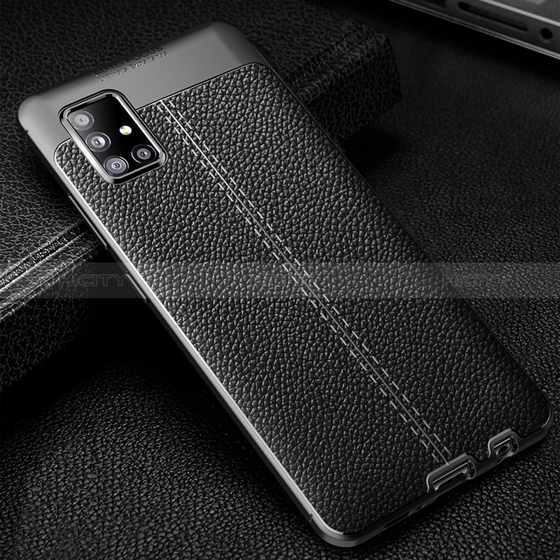 Custodia Silicone Morbida In Pelle Cover WL1 per Samsung Galaxy M40S