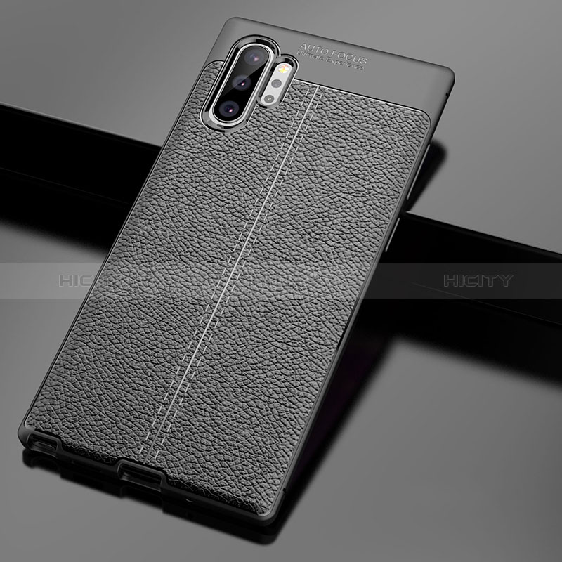 Custodia Silicone Morbida In Pelle Cover WL1 per Samsung Galaxy Note 10 Plus 5G